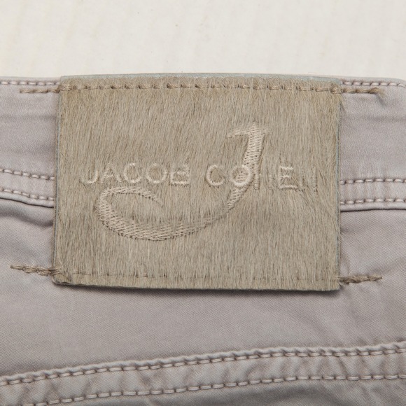 Jacob Cohen Style 613 Jeans Mens 37x29 Gray Straight Fit Stretch Denim Italy - Picture 4 of 16